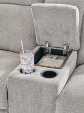 Load image into Gallery viewer, Barnsana Power Reclining Loveseat with Console