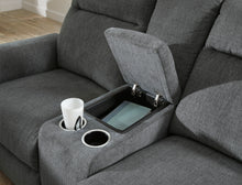 Load image into Gallery viewer, Barnsana Power Reclining Loveseat with Console