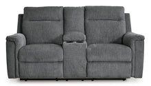 Load image into Gallery viewer, Barnsana Power Reclining Loveseat with Console