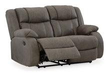 Load image into Gallery viewer, First Base Reclining Loveseat