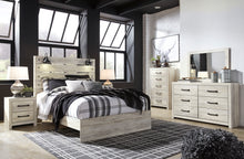Load image into Gallery viewer, Cambeck Queen Panel Bed with 2 Nightstands