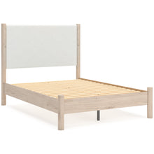 Load image into Gallery viewer, Cadmori Queen Upholstered Panel Bed