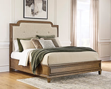 Load image into Gallery viewer, Jorlaina Upholstered Panel Bed