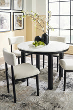Load image into Gallery viewer, Xandrum Round Dining Room Set 5 pc