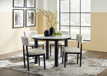 Load image into Gallery viewer, Xandrum Round Dining Room Set 5 pc
