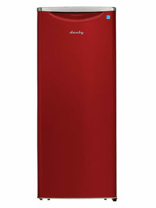 Danby 11.0 cu. ft. Contemporary Classic Apartment Size Fridge in Metallic Red