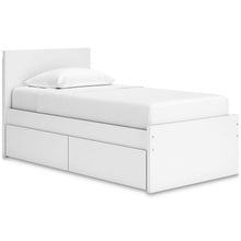 Load image into Gallery viewer, Onita Twin Panel Platform Bed with 1 Side Storage