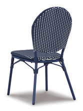 Load image into Gallery viewer, Odyssey Blue Outdoor Table and Chairs (Set of 3)