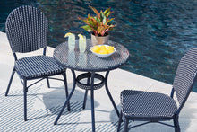 Load image into Gallery viewer, Odyssey Blue Outdoor Table and Chairs (Set of 3)
