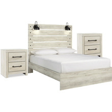Load image into Gallery viewer, Cambeck Queen Panel Bed with 2 Nightstands