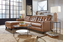 Load image into Gallery viewer, Baskove 2 Piece Leather Sectional
