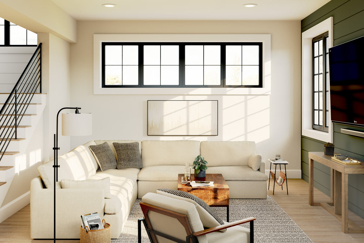 Tanavi sales linen sectional