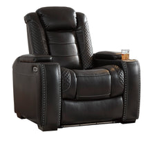Load image into Gallery viewer, Party Time Power Recliner with Adjustable Headrest