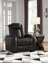 Load image into Gallery viewer, Party Time Power Recliner with Adjustable Headrest