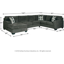 Load image into Gallery viewer, Ballinasloe 3 Piece LAF Sectional
