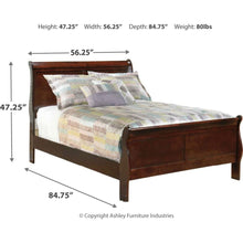 Load image into Gallery viewer, Alisdair Full Sleigh Bed