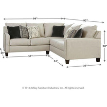 Load image into Gallery viewer, Hallenberg 2-Piece Sectional
