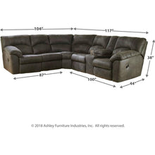 Load image into Gallery viewer, Tambo 2 Piece Reclining Sectional