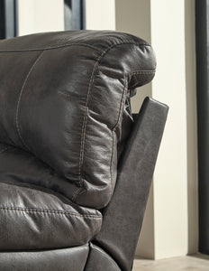 Dunwell Power Reclining Sofa  W/ adjustable headrests