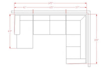 Load image into Gallery viewer, Tracling 3 Piece LAF Sectional