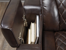 Load image into Gallery viewer, Warnerton Power Reclining Sofa with Adjustable Headrest