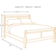 Load image into Gallery viewer, Alisdair Queen Sleigh Bed