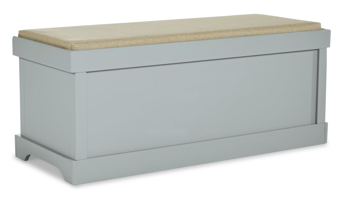 Dowdy Storage Bench Ashley HomeStore
