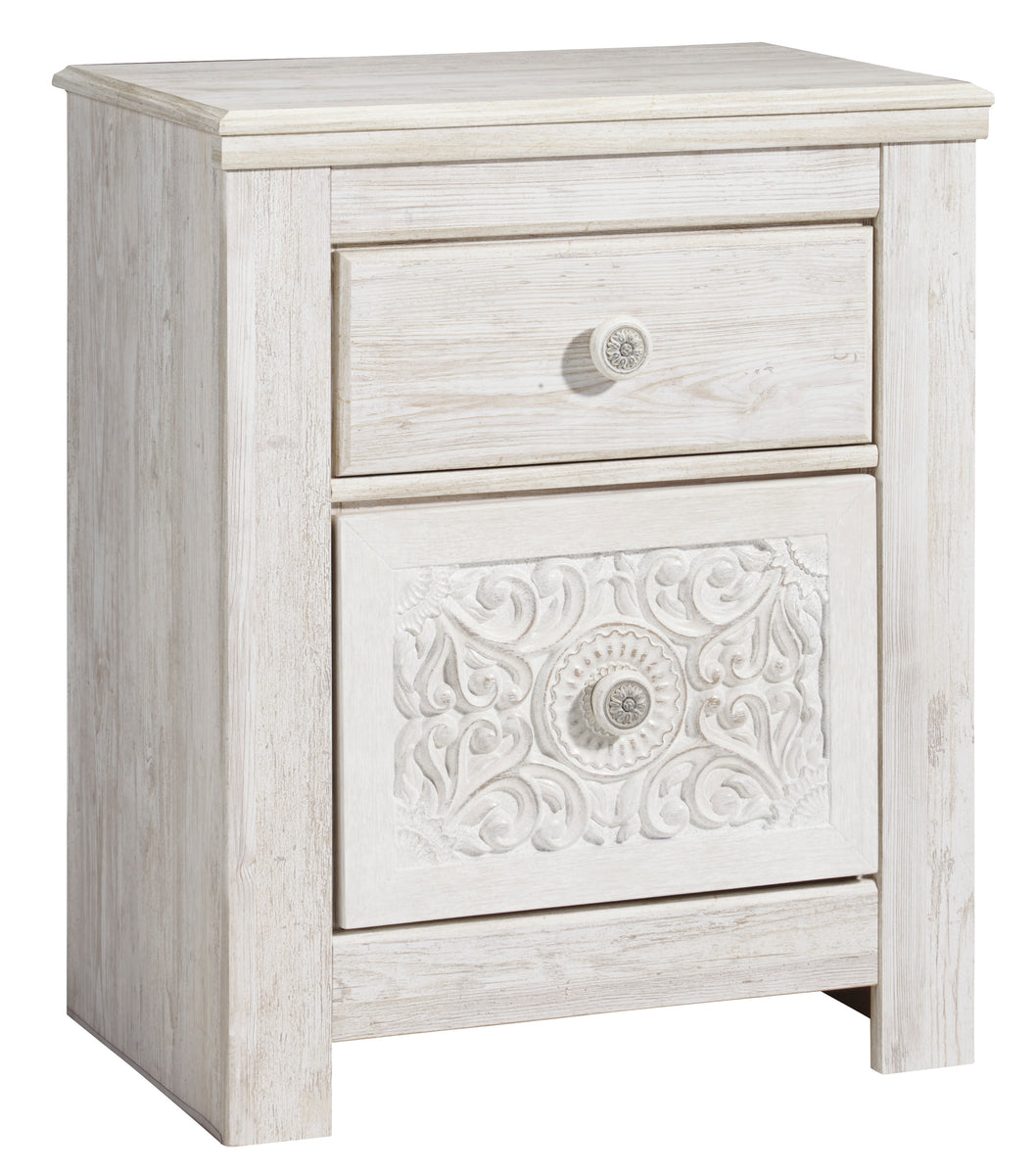 Paxberry Two Drawer Night Stand – Ashley HomeStore