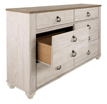Load image into Gallery viewer, Willowton Dresser With Mirror Option