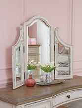 Load image into Gallery viewer, Realynn Vanity, Mirror & Stool