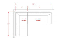 Load image into Gallery viewer, Neira 2 Piece Sectional