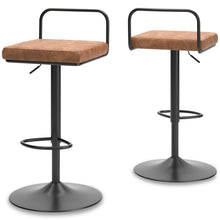 Load image into Gallery viewer, Strumford Adjustable Swivel Bar Stool