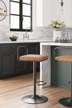 Load image into Gallery viewer, Strumford Adjustable Swivel Bar Stool
