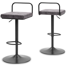 Load image into Gallery viewer, Strumford Adjustable Swivel Bar Stool