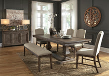 Load image into Gallery viewer, Johnelle Dining Table 4 Chairs and Bench