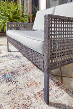 Load image into Gallery viewer, Lainey 4 Piece Outdoor Chat Set Two-tone Gray