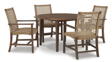 Load image into Gallery viewer, Germalia Outdoor Dining Table and 4 Chairs