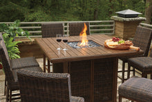 Load image into Gallery viewer, Paradise Trail Bar Table with Fire Pit
