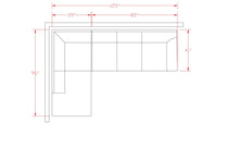 Load image into Gallery viewer, Maderla LAF 2 Piece Sectional