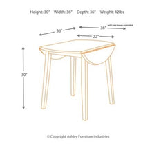 Load image into Gallery viewer, Hammis Drop Leaf Table with Chairs