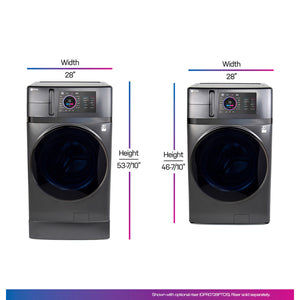 GE Profile 5.5 ft³ Stainless Steel Washer-Dryer Combo