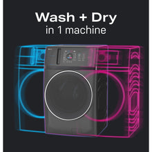 Load image into Gallery viewer, GE Profile 5.5 ft³ Stainless Steel Washer-Dryer Combo
