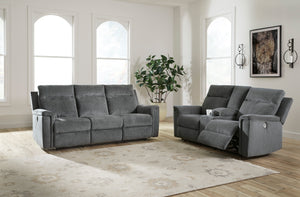 Barnsana Power Reclining Sofa