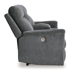 Barnsana Power Reclining Loveseat with Console