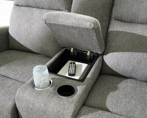 Moreau Place DBL Rec Loveseat w/Console
