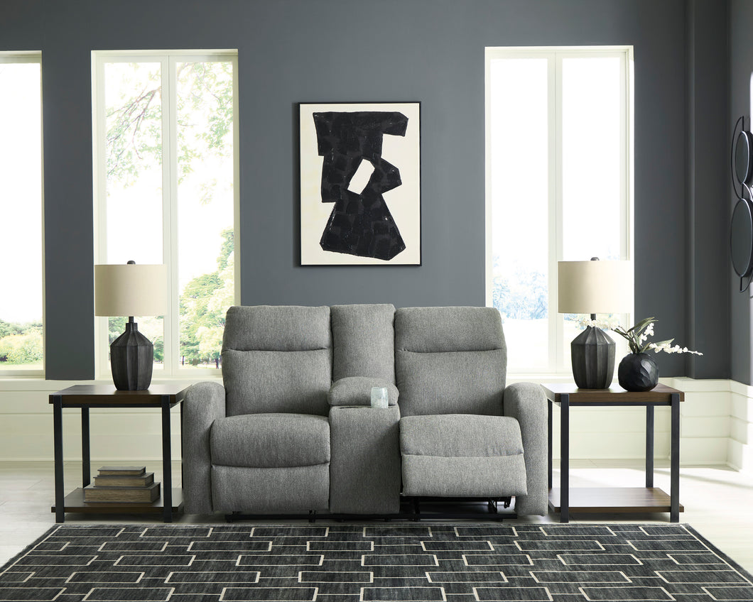 Moreau Place DBL Rec Loveseat w/Console
