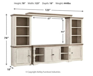 Havalance 4-Piece Entertainment Center