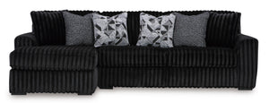 Midnight-Madness LAF 2-Piece Sectional Sofa Chaise