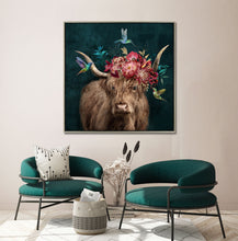 Load image into Gallery viewer, Floral Horns
