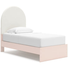 Load image into Gallery viewer, Wistenpine Twin Upholstered Panel Bed
